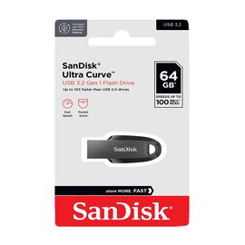USB flash memorija SanDisk Ultra Curve 3.2 64GB crna.