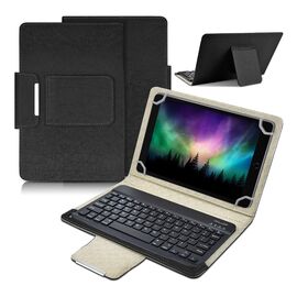 Futrola sa Bluetooth Tastaturom Leather - Tablet 10" Univerzalna crna.