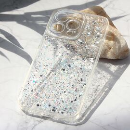 Futrola Glitter - iPhone 13 Pro srebrna.