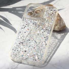 Futrola Glitter - iPhone 14 Pro Max 6.7 srebrna.