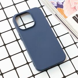 Futrola Nano Silikon - iPhone 15 Pro 6.1 tamno plava.