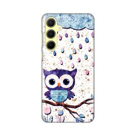 Silikonska futrola PRINT Skin - Samsung A556 Galaxy A55 5G Owl.