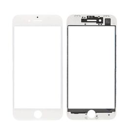 Staklo touchscreen-a + frame + OCA - iPhone 8/SE (2020) Belo (Crown Quality).