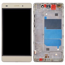 LCD displej (ekran) - Huawei P8 Lite + touchscreen + frame Gold.