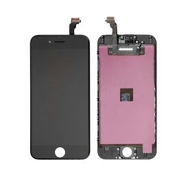 LCD displej (ekran) - Iphone 6G + touchscreen black (crni) High-brightness+High gamut+360pol.