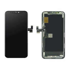 LCD displej (ekran) - Iphone 11 Pro + touchscreen black (crni) Aftermarket CSOT flexible OLED.