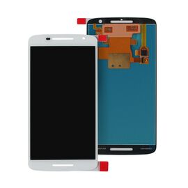 LCD displej (ekran) - Motorola Moto X Play+touch screen beli.