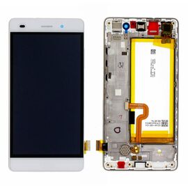 LCD displej (ekran) - Huawei P8 lite+touch screen+frame beli+baterija SPO SH.