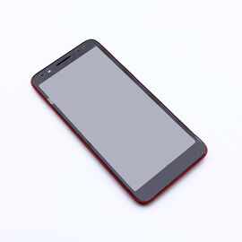 LCD displej (ekran) - Alcatel OT 1X/5059D+touch screen crni+frame crveni SPO.