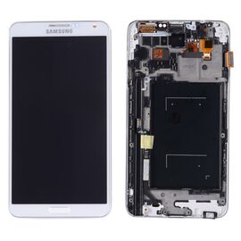 LCD displej (ekran) - Samsung N7505/Galaxy Note 3 Neo+touch screen beli Service Pack ORG/GH97-15540B.