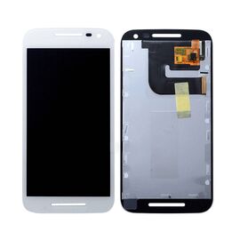 LCD displej (ekran) - Motorola MOTO G3 3rd gen+touch screen beli.