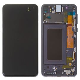 LCD displej (ekran) - Samsung G970/Galaxy S10e+touch screen Prism black (crni) Service Pack ORG/GH82-18852A.