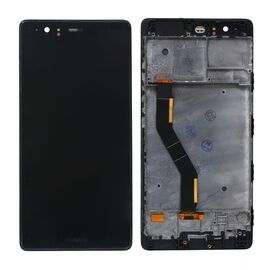 LCD displej (ekran) - Huawei P9 Plus +touch screen+frame crni.