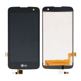 LCD displej (ekran) - LG K4/K130E+touch screen crni (dual SIM).
