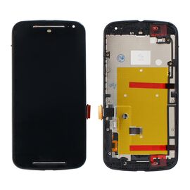 LCD displej (ekran) - Motorola MOTO G2+touch screen crni+frame.