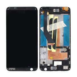 LCD displej (ekran) - HTC Desire 820+touch screen crni+frame.