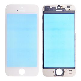 Staklo touchscreen-a+frame - Iphone 5 belo.