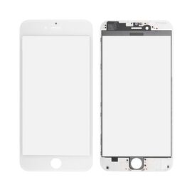 Staklo touchscreen-a+frame+OCA - Iphone 6 plus 5,5 belo AAA.