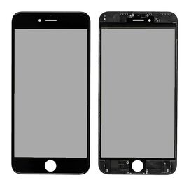 Staklo touchscreen-a+frame+OCA+polarizator - iPhone 6s Plus 5,5 crno OCM.
