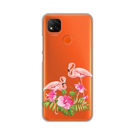 Silikonska futrola PRINT Skin - Xiaomi Redmi 9C/Redmi 10A Flamingo.