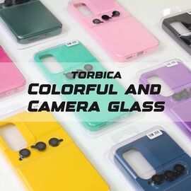 Futrola Colorful and Camera glass Samsung A245 Galaxy A24 4G zelena.