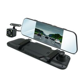 Auto kamera L1031 dual lens - retrovizor + rikverc kamera (MS).