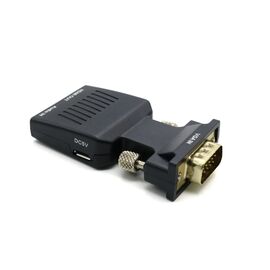 Adapter VGA+AUDIO 3.5mm na HDMI (MS).
