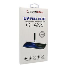 Zastitna folija za ekran GLASS 3D MINI UV-FULL GLUE - Huawei Mate 30 Pro zakrivljena providna (sa UV lampom) (MS).