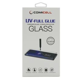 Zastitna folija za ekran GLASS 3D MINI FULL GLUE UV - Huawei Honor Magic 5 Pro zakrivljena crna (sa UV lampom) (MS).