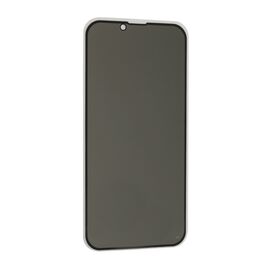 Zastitna folija za ekran GLASS PRIVACY 2.5D full glue - Iphone 13/13 Pro/14 (6.1) crna (MS).