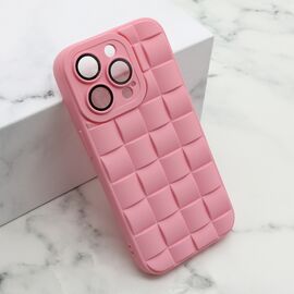 Futrola 3D WALL - iPhone 14 Pro (6.1) roze (MS).