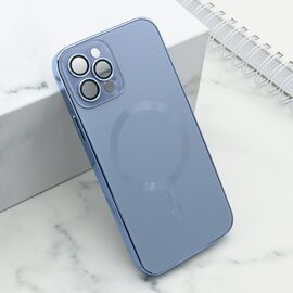 Futrola ELEGANT METAL MAGSAFE - iPhone 12 Pro svetlo plava (MS).