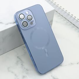 Futrola ELEGANT METAL MAGSAFE - iPhone 14 Pro Max (6.7) svetlo plava (MS).