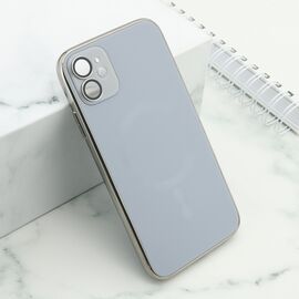 Futrola ELEGANT METAL MAGSAFE - iPhone 11 (6.1) siva (MS).