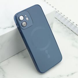 Futrola ELEGANT METAL MAGSAFE - iPhone 12 plava (MS).