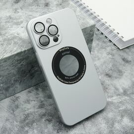 Futrola ELEGANT LOGO CUT - iPhone 14 Pro Max (6.7) srebrna (MS).