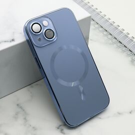 Futrola ELEGANT METAL MAGSAFE - iPhone 15 svetlo plava (MS).