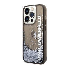 Futrola Karl Lagerfeld Liquid Glitter Elong - Iphone 14 Pro Max crna Full ORG (KLHCP14XLCKVK) (MS).