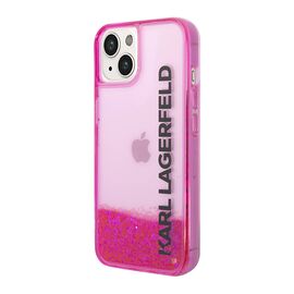 Futrola Karl Lagerfeld Liquid Glitter Elong Hard - Iphone 14 Plus pink Full ORG (KLHCP14MLCKVF) (MS).