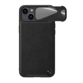 Futrola Nillkin Cam Shield Leather S - iPhone 14 crna (MS).
