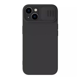 Futrola Nillkin Cam Shield Silky - iPhone 15 Plus crna (MS).