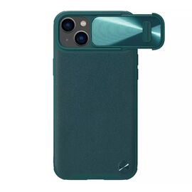 Futrola Nillkin Cam Shield Leather S - iPhone 14 zelena (MS).