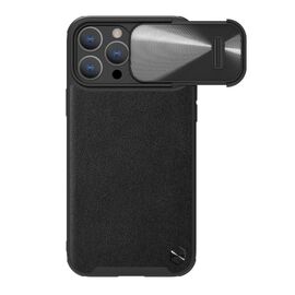 Futrola Nillkin Cam Shield Leather S - iPhone 14 Pro Max (6.7) crna (MS).