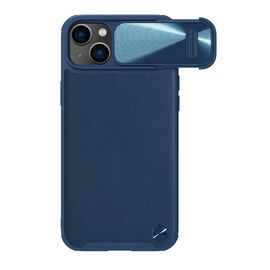 Futrola Nillkin Cam Shield Leather S - iPhone 14 Plus (6.7) plava (MS).
