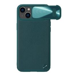 Futrola Nillkin Cam Shield Leather S - iPhone 14 Plus (6.7) zelena (MS).