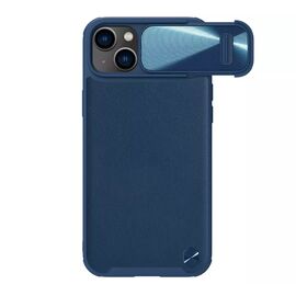 Futrola Nillkin Cam Shield Leather S - iPhone 14 plava (MS).