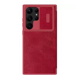 Futrola Nillkin Qin Pro Leather - Samsung S918B Galaxy S23 Ultra crvena (MS).