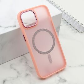 Futrola SHINING MAGSAFE - iPhone 15 roze (MS).