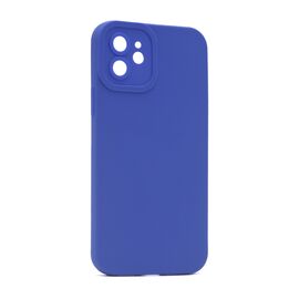 Silikonska futrola Pro Camera - iPhone 12 6.1 tamno plava (MS).