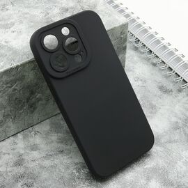 Silikonska futrola Pro Camera - iPhone 15 Pro (6.1) crna (MS).